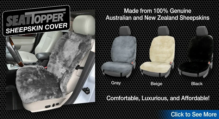 Sheepskin Seat Topper™