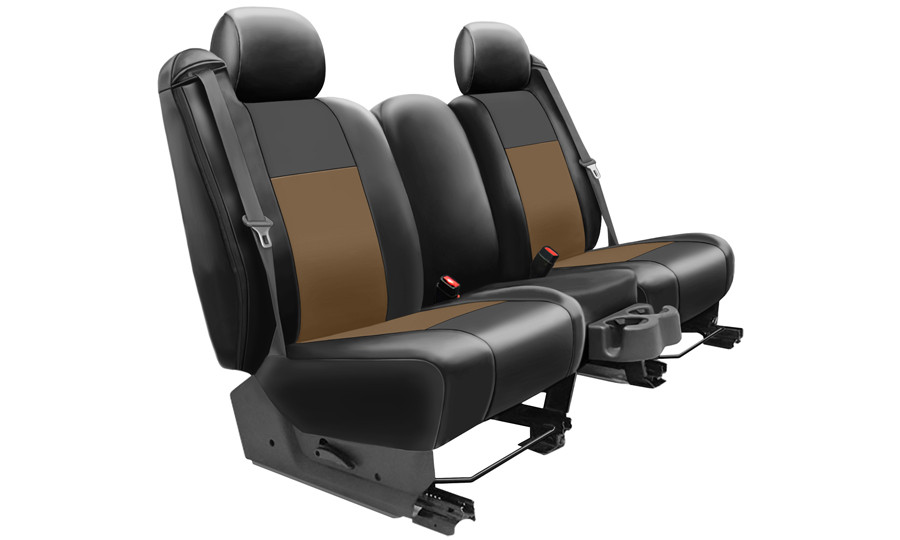 K245 Leatherette Tan 2-Tone