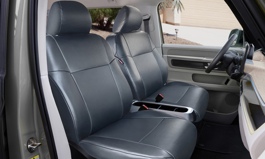 Slider Charcoal Solid In Car