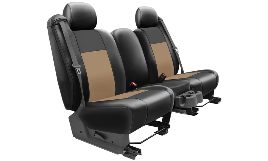 K245 Leatherette Tan 2-Tone