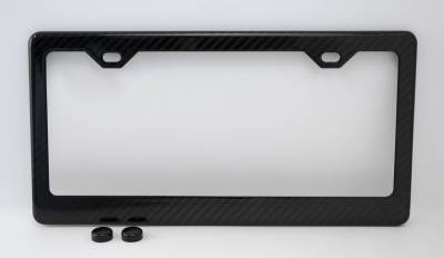 Carbon Fiber License Plate Frame