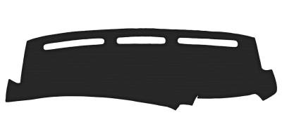 For Chevy Silverado 1500 Classic 07 Brushed Suede Charcoal Dash Cover