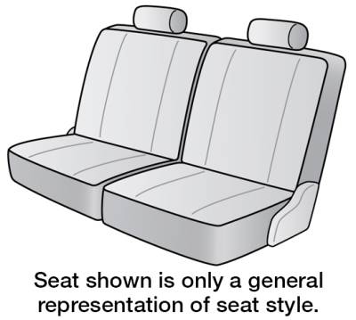 Dash Designs - 1998 TOYOTA Sienna SEAT COVER REAR/MIDDLE