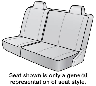 FITS: 2015 CHEVROLET TRAVERSE  SEAT DESIGNS SEAT COVERS 3RD ROW