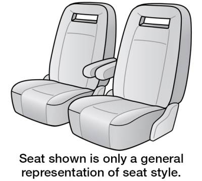 Dash Designs - FITS: 1995 FORD AEROSTAR  FRONT BUCKET SEAT DESIGNS SEAT COVERS 1ST ROW BUCKETS