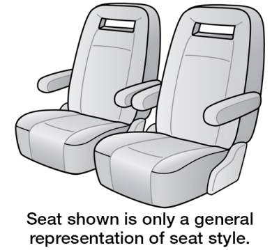 FITS: 1993 FORD AEROSTAR  FRONT BUCKET SEAT DESIGNS SEAT COVERS 1ST ROW BUCKETS