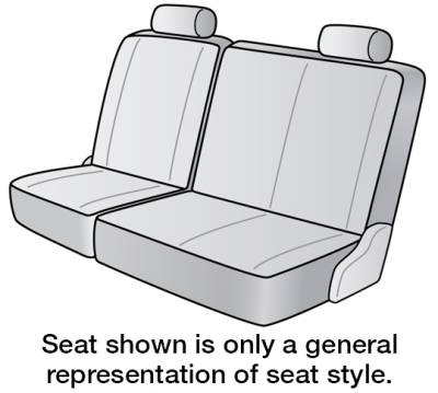 FITS: 2001 FORD ESCAPE  REAR/MIDDLE SEAT DESIGNS SEAT COVERS 2ND ROW BENCH