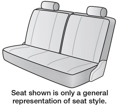 Dash Designs - FITS: 2001 FORD MUSTANG  REAR/MIDDLE SEAT DESIGNS SEAT COVERS 2ND ROW BENCH