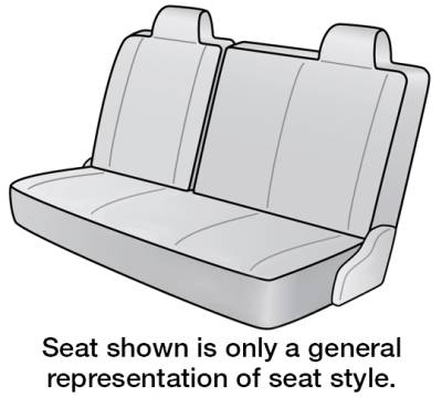 FITS: 2001 NISSAN ALTIMA  REAR/MIDDLE SEAT DESIGNS SEAT COVERS 2ND ROW BENCH