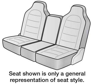 Dash Designs - FITS: 2000 DODGE RAM 2500 SEAT DESIGNS SEAT COVERS 1ST ROW BENCH