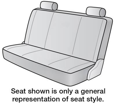 Dash Designs - FITS: 2002 CHEVROLET EXPRESS 3500 SEAT DESIGNS SEAT COVERS 2ND ROW BENCH