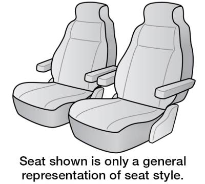 Dash Designs - FITS: 2000 FORD E-450 ECONOLINE SUPER DUTY SEAT DESIGNS SEAT COVERS 1ST ROW BUCKETS
