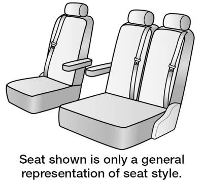 Dash Designs - FITS: 2024 FORD TRANSIT-350 SEAT DESIGNS SEAT COVERS 4TH ROW