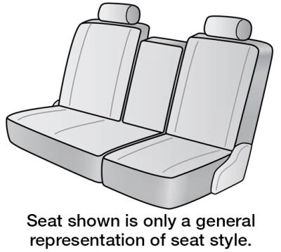 Dash Designs - 2021 RAM 1500 SEAT DECOR SEAT DECOR SEAT COVERSS 2ND ROW BENCH