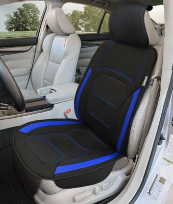 Dashcessories - Seat Topper™ Comfort Cushions - Seat Topper Comfort Cushion Black / Blue