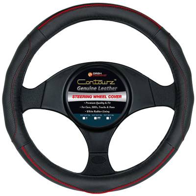 Contourz™ Pro Grip Leather Steering Wheel Cover