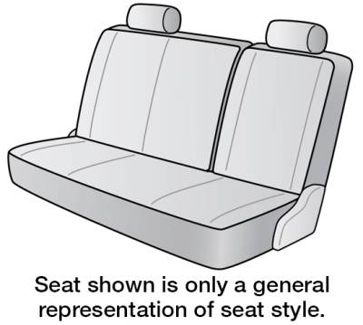 Seat Designs - Custom Seat Covers - 3rd Row - Dash Designs - 2022 TOYOTA HIGHLANDER SEAT COVER