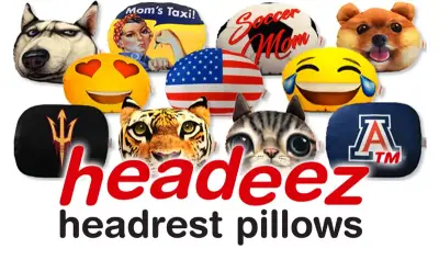 Headeez™ Headrest Pillows