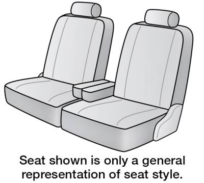 FITS: 2000 LINCOLN CONTINENTAL  FRONT BENCH SEAT DESIGNS SEAT COVERS 1ST ROW BENCH