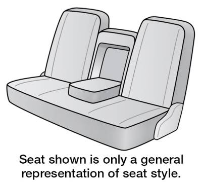 FITS: 1995 FORD F-350  FRONT BENCH SEAT DESIGNS SEAT COVERS 1ST ROW BENCH