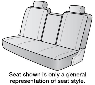 FITS: 2000 GMC C2500 SEAT DESIGNS SEAT COVERS 1ST ROW BENCH