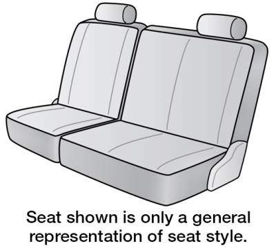 FITS: 2000 GMC C2500 SEAT DESIGNS SEAT COVERS 1ST ROW BENCH