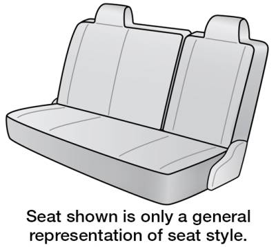 1997 FORD F-350 SEAT DECOR 1ST ROW BENCH