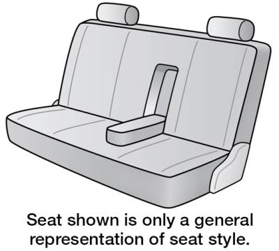 1987 GMC K3500 SEAT DECOR 1ST ROW BENCH