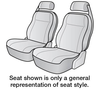 1993 HONDA CIVIC SEAT DECOR 1ST ROW BUCKETS