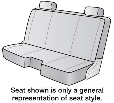 2001 NISSAN FRONTIER SEAT DECOR 1ST ROW BENCH