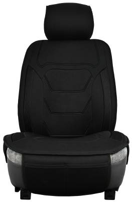 Seat Topper Comfort Cushion Black / Black (1 Seat Cover)