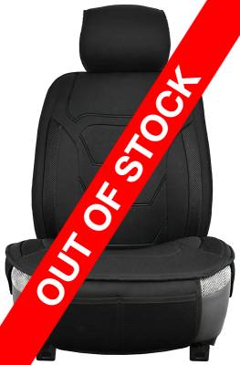 Seat Topper Comfort Cushion Black / Black (1 Seat Cover)